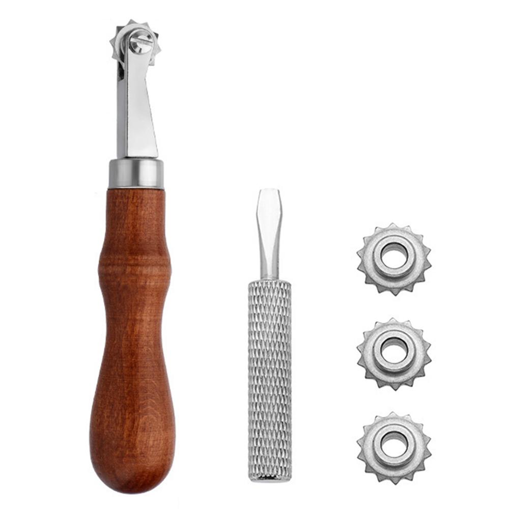 DIY Leather Craft Tool Spacing Wheel Tracing Marking Stitching Groover for Leatherwork A
DIY Leather Craft Tool Spacing Wheel Tracing Marking Stitching Groover for Leatherwork A