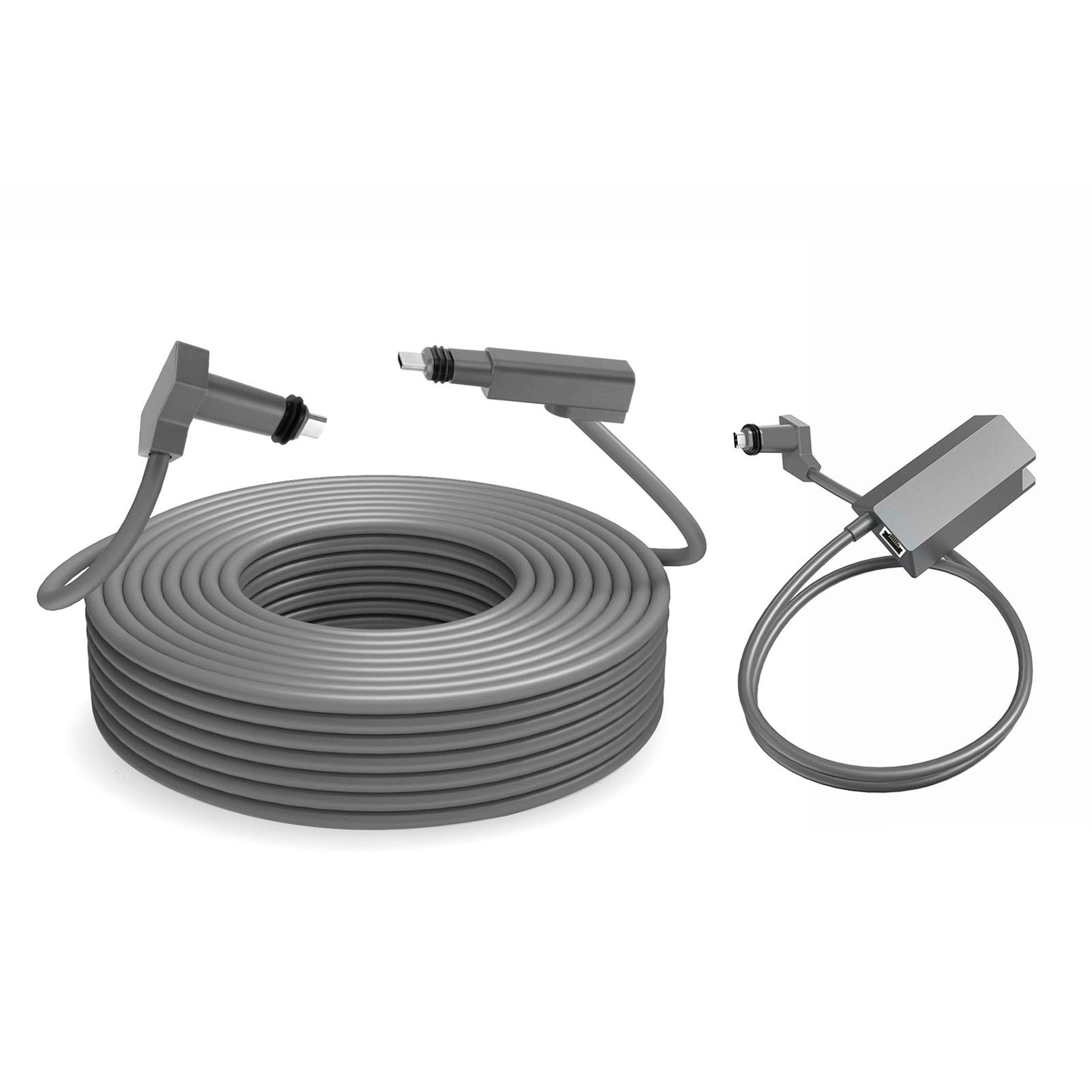 Satellite Cable Extension 10m 1200Mbps IP68 Waterproof Plug and Play with 1m Indoor Power Adapter
Satellite Cable Extension 10m 1200Mbps IP68 Waterproof Plug and Play with 1m Indoor Power Adapter