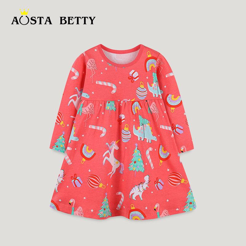 Autumn Girls Cartoon Princess Knit Dress - European & American Style with Christmas Print 2Y
Autumn Girls Cartoon Princess Knit Dress - European & American Style with Christmas Print 2Y