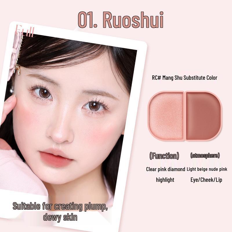 NOVO Dual-Color Cream Palette: Contour, Blush, Eyeshadow & Highlighter for Long-Lasting, Smudge-Free Full Face Makeup
NOVO Dual-Color Cream Palette: Contour, Blush, Eyeshadow & Highlighter for Long-Lasting, Smudge-Free Full Face Makeup
