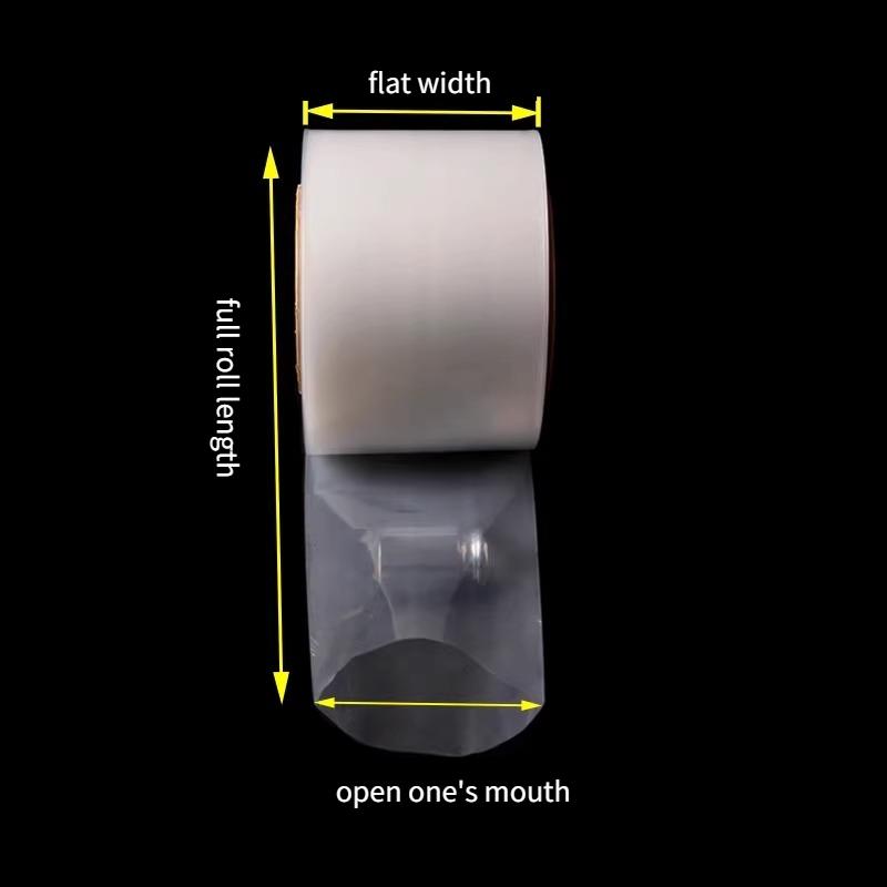 100m Flat Mouth Straight Through Bag Plastic Roll Film Fishing Rod Steel Cloth Industrial Dustproof Moisture-proof PE Tube Bags Cylindrical Pockets width 5cm length 100m
100m Flat Mouth Straight Through Bag Plastic Roll Film Fishing Rod Steel Cloth Industrial Dustproof Moisture-proof PE Tube Bags Cylindrical Pockets width 5cm length 100m