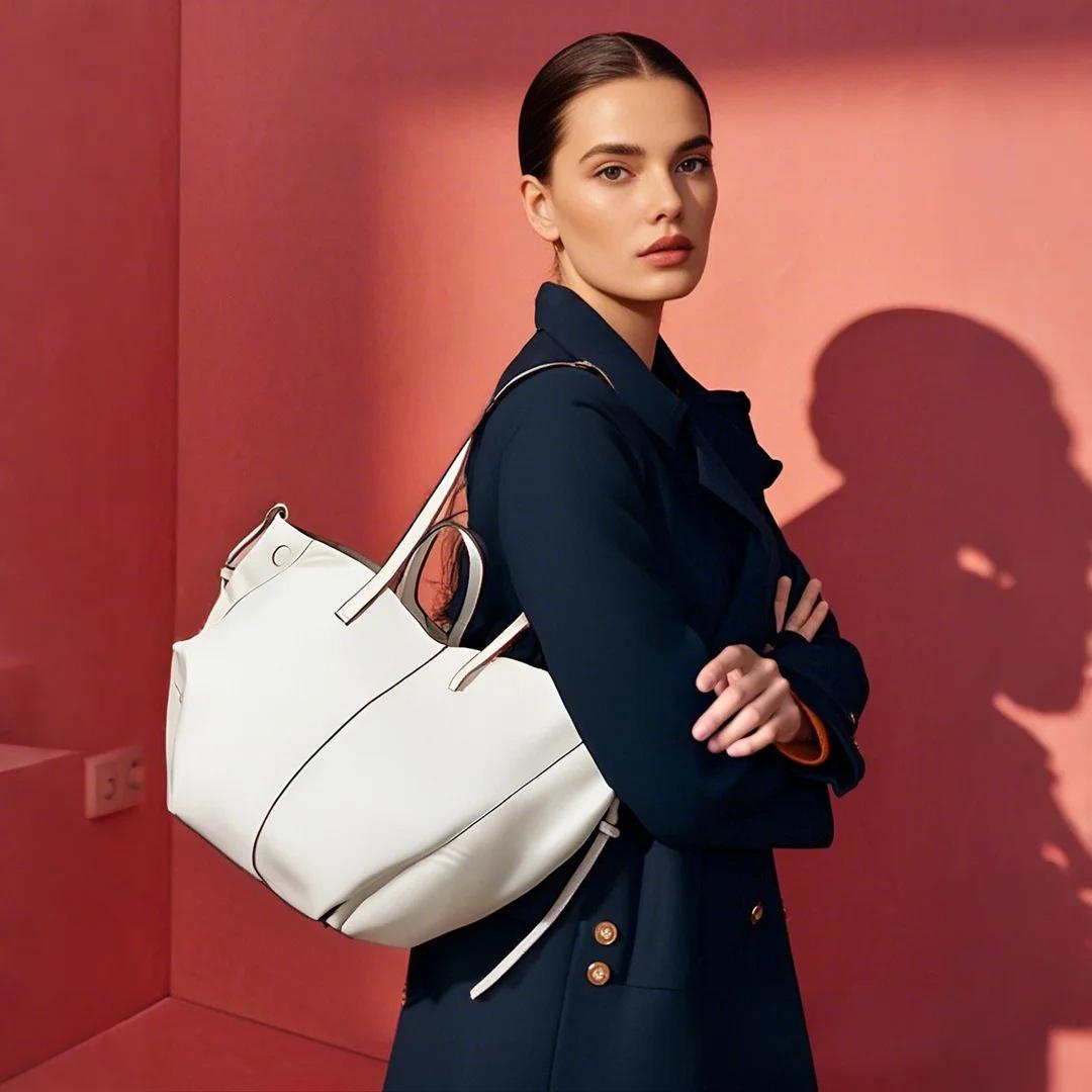 Французская нишевая сумка-тоут Pol Wing из коровьей кожи New Cy, портативная, большой вместимости, для покупок, женская сумка из натуральной кожи
Французская нишевая сумка-тоут Pol Wing из коровьей кожи New Cy, портативная, большой вместимости, для покупок, женская сумка из натуральной кожи