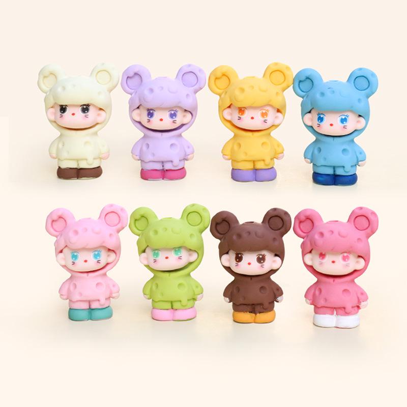 Adorable Cartoon Cheese Mouse Doll Resin Figurine - Girl s Heart Ornament for Desktop or Car Decoration
Adorable Cartoon Cheese Mouse Doll Resin Figurine - Girl s Heart Ornament for Desktop or Car Decoration