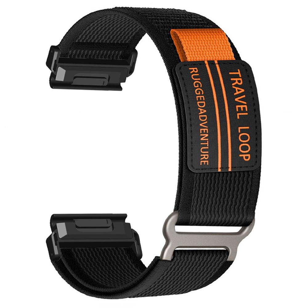 Нейлоновий ремінець для Garmin Fenix 8 47мм/7/6/5 Петля на липучці 22мм Універсальний ремінець для годинника з металевою пряжкою Black
Нейлоновий ремінець для Garmin Fenix 8 47мм/7/6/5 Петля на липучці 22мм Універсальний ремінець для годинника з металевою пряжкою Black