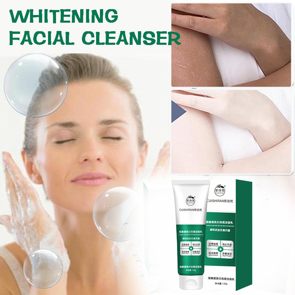 Cuishifan Whitening and Freckle-Removing Niacinamide Cleanser Delicate Deep & Cleanser Facial M H6O1
Cuishifan Whitening and Freckle-Removing Niacinamide Cleanser Delicate Deep & Cleanser Facial M H6O1