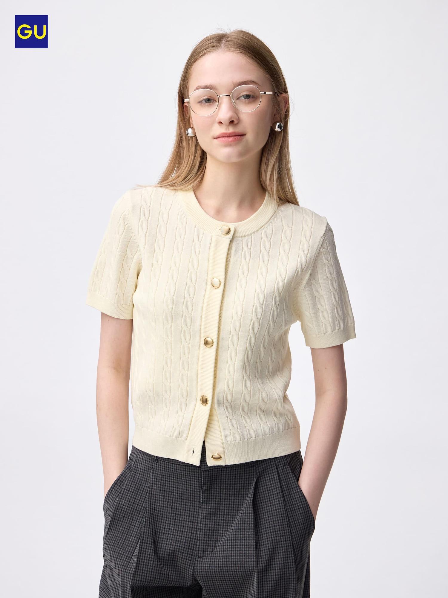 Кардиган Uniqlo Gu с кабельным узором и металлическими пуговицами, с коротким рукавом 30 NATURAL/WOMEN S
Кардиган Uniqlo Gu с кабельным узором и металлическими пуговицами, с коротким рукавом 30 NATURAL/WOMEN S