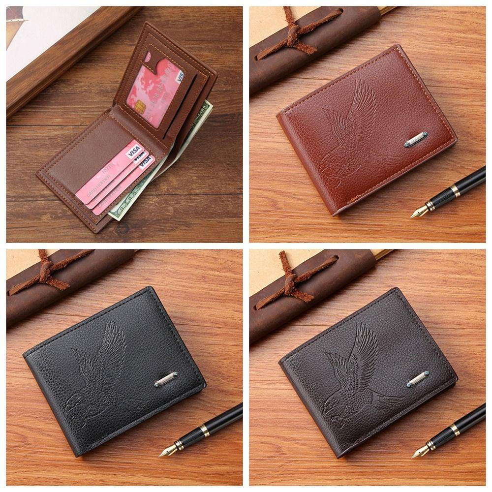 PU кожа Мужской короткий кошелек Eagle Men Coin Pocket Fashion Мужской кожаный кошелек мужской
PU кожа Мужской короткий кошелек Eagle Men Coin Pocket Fashion Мужской кожаный кошелек мужской