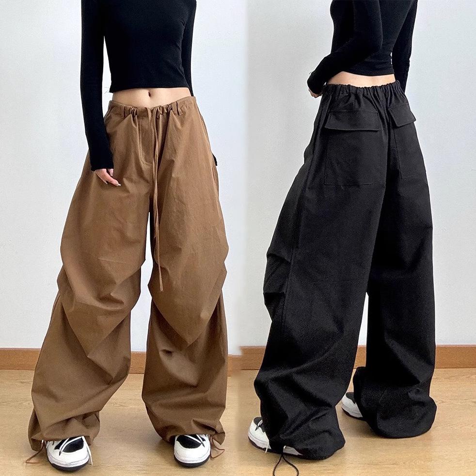 2025 Women s American Retro High-Waist Parachute Pants - Loose Fit, Wide Leg, Quick-Dry Cargo Style 3XL
2025 Women s American Retro High-Waist Parachute Pants - Loose Fit, Wide Leg, Quick-Dry Cargo Style 3XL