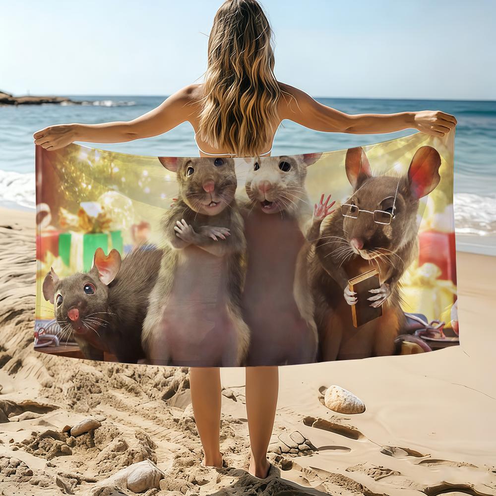 Movie A Mouse Hunt for Christmas Towel Beach Towel Oversized Quick Dry Towel Absorbent Soft Swim BeachTowels for Men Women W40*H60(CM)
Movie A Mouse Hunt for Christmas Towel Beach Towel Oversized Quick Dry Towel Absorbent Soft Swim BeachTowels for Men Women W40*H60(CM)