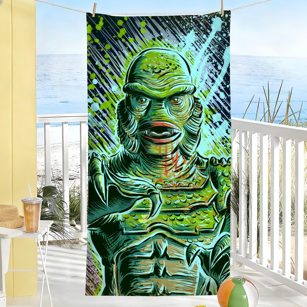 Movie C-Creature From The Black L-Lagoon Towel Soft Pool Gift For Travel Gym Shower Camping Quick Dry Sports Large Beach Towels W40*H60(CM)
Movie C-Creature From The Black L-Lagoon Towel Soft Pool Gift For Travel Gym Shower Camping Quick Dry Sports Large Beach Towels W40*H60(CM)
