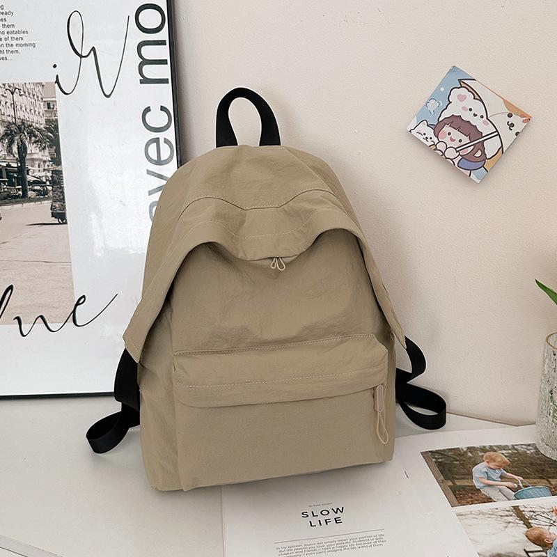 Trendy brand backpack, niche design sense, casual student, male and female versatile portable schoolbag, outdoor sports cycling backpack хаки
Trendy brand backpack, niche design sense, casual student, male and female versatile portable schoolbag, outdoor sports cycling backpack хаки