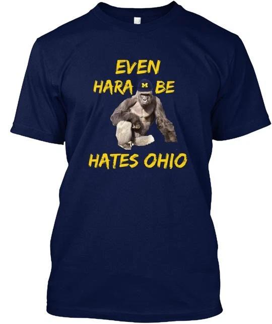 U Of M Harambe Ohio T shirt Made in the USA Size S to 5XL XL
U Of M Harambe Ohio T shirt Made in the USA Size S to 5XL XL