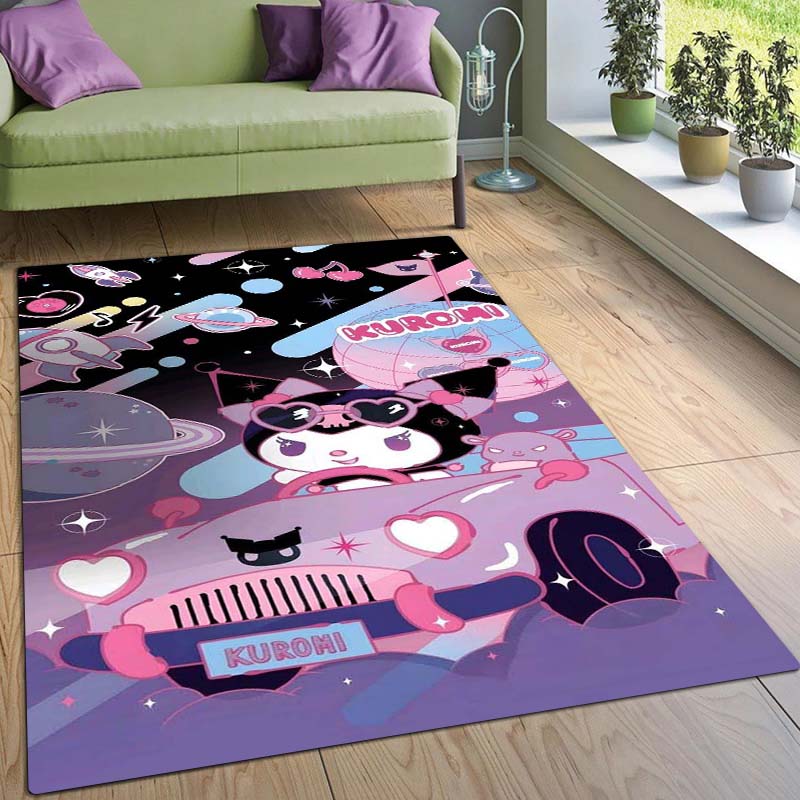 This Brand New (Kuromi) Rug Is Perfect for Home Décor and Can Be Used in Game Rooms, Bedrooms, Living Rooms and Other Spaces.2 60x90cm
This Brand New (Kuromi) Rug Is Perfect for Home Décor and Can Be Used in Game Rooms, Bedrooms, Living Rooms and Other Spaces.2 60x90cm