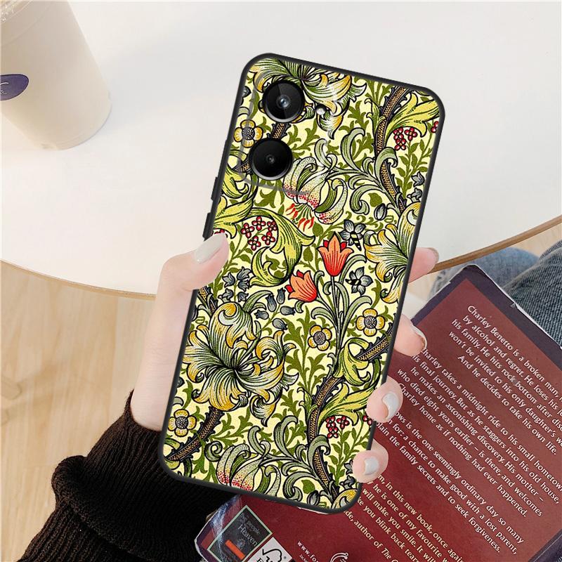 William Morris Case For Realme C55 C75 C67 C61 C53 C51 C21Y C25S 10 11 12 13 14 Pro Plus GT 6T 6 5 GT7 Pro Realme C75
William Morris Case For Realme C55 C75 C67 C61 C53 C51 C21Y C25S 10 11 12 13 14 Pro Plus GT 6T 6 5 GT7 Pro Realme C75