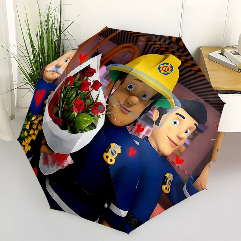 Fireman Fire trucks Themed Travel Umbrella-8 Ribs Automatic Opening and Closing, Portable Folding Design, Compact and Stylish Umbrella Suita
Fireman Fire trucks Themed Travel Umbrella-8 Ribs Automatic Opening and Closing, Portable Folding Design, Compact and Stylish Umbrella Suita