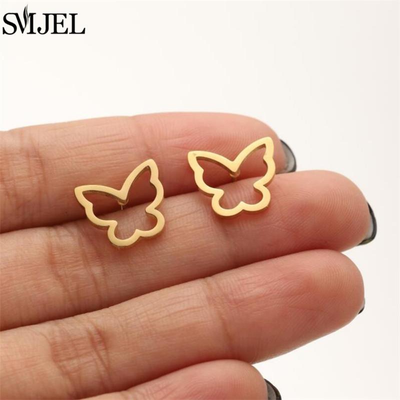 Golden Stainless Steel Earrings for Women Minimalist Leaf Skull Cat Butterfly Bee Earings Fashion Jewelry Heart Music Ear Studs Black Earrings
Golden Stainless Steel Earrings for Women Minimalist Leaf Skull Cat Butterfly Bee Earings Fashion Jewelry Heart Music Ear Studs Black Earrings