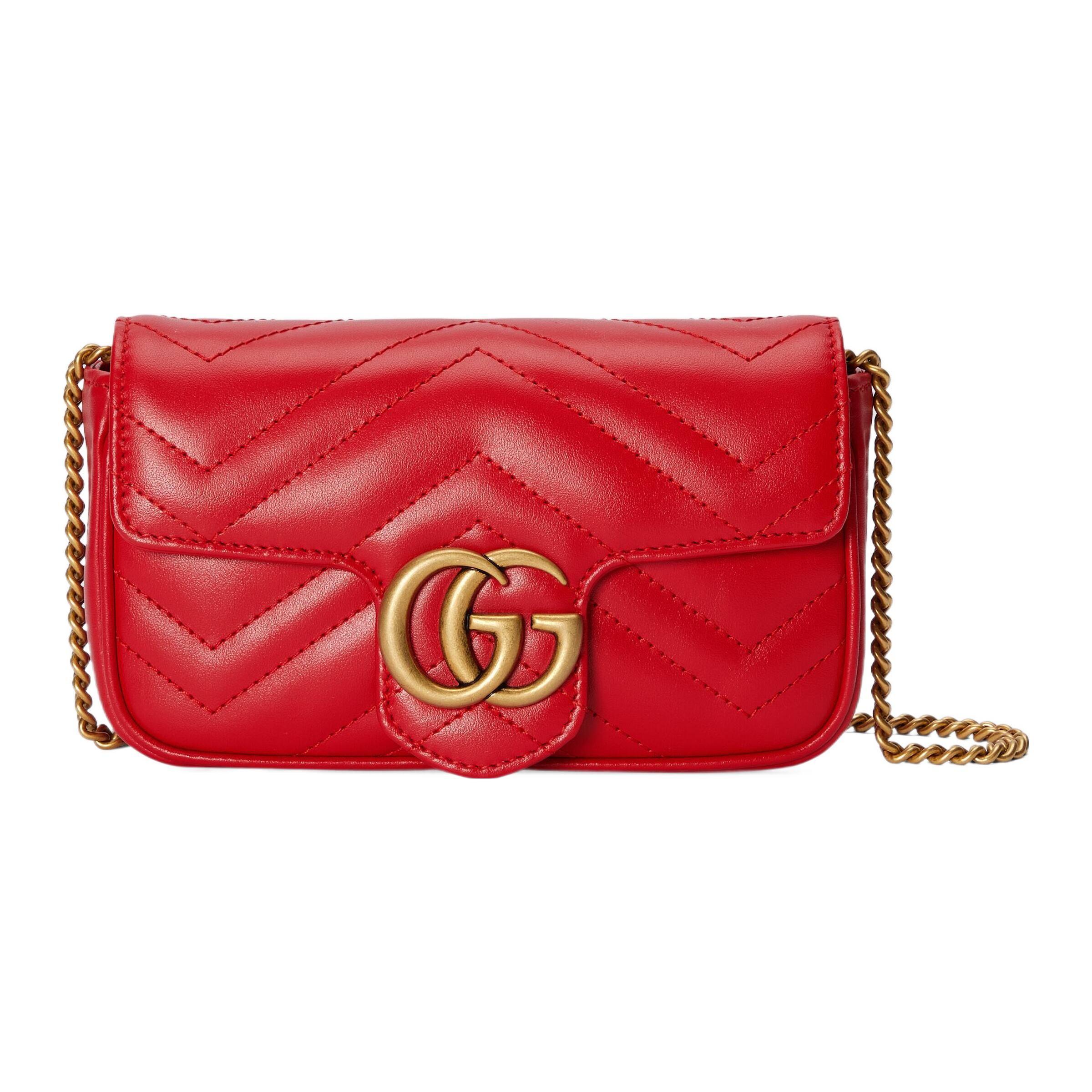 Gucci Marmont Double G Logo Chain Quilted Leather Mini Shoulder Bag Women Shoulder Bag Red 476433-DTDHT-6832 Basic Set (Bag+Dust Bag)
Gucci Marmont Double G Logo Chain Quilted Leather Mini Shoulder Bag Women Shoulder Bag Red 476433-DTDHT-6832 Basic Set (Bag+Dust Bag)