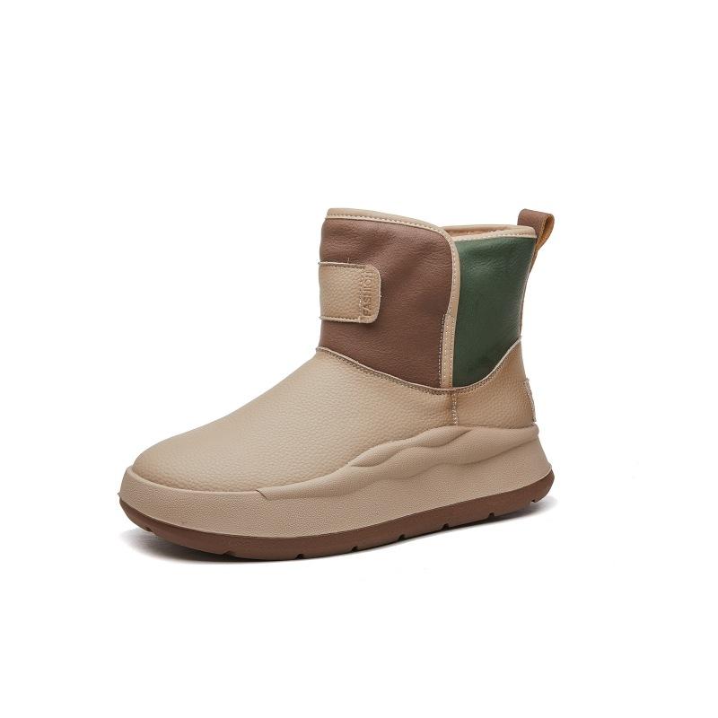 Зимние новые женские зимние ботинки из натуральной кожи с толстой подошвой, водонепроницаемые, меховые, удобные, теплые, короткие, плюшевые, однотонные туфли 40 коричневый
Зимние новые женские зимние ботинки из натуральной кожи с толстой подошвой, водонепроницаемые, меховые, удобные, теплые, короткие, плюшевые, однотонные туфли 40 коричневый