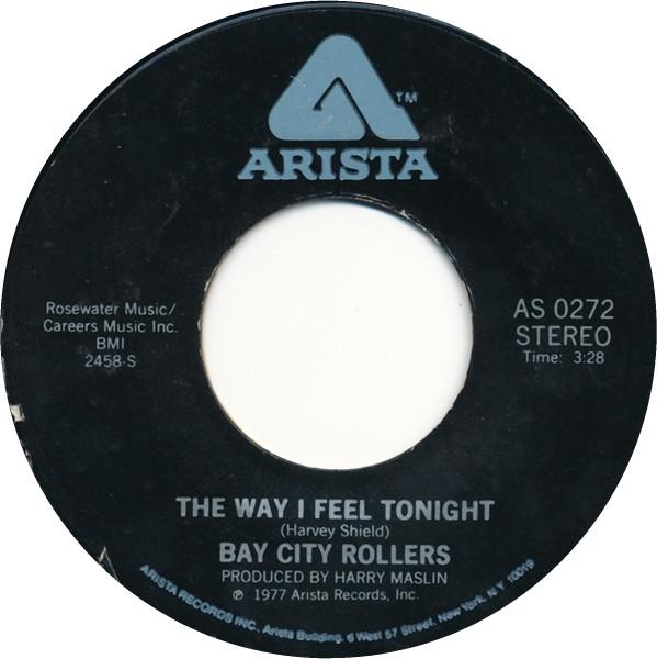7inch Record BAY CITY ROLLERS - The Way I Feel Tonight AS0272 Arista 1977 US Rock Used
7inch Record BAY CITY ROLLERS - The Way I Feel Tonight AS0272 Arista 1977 US Rock Used