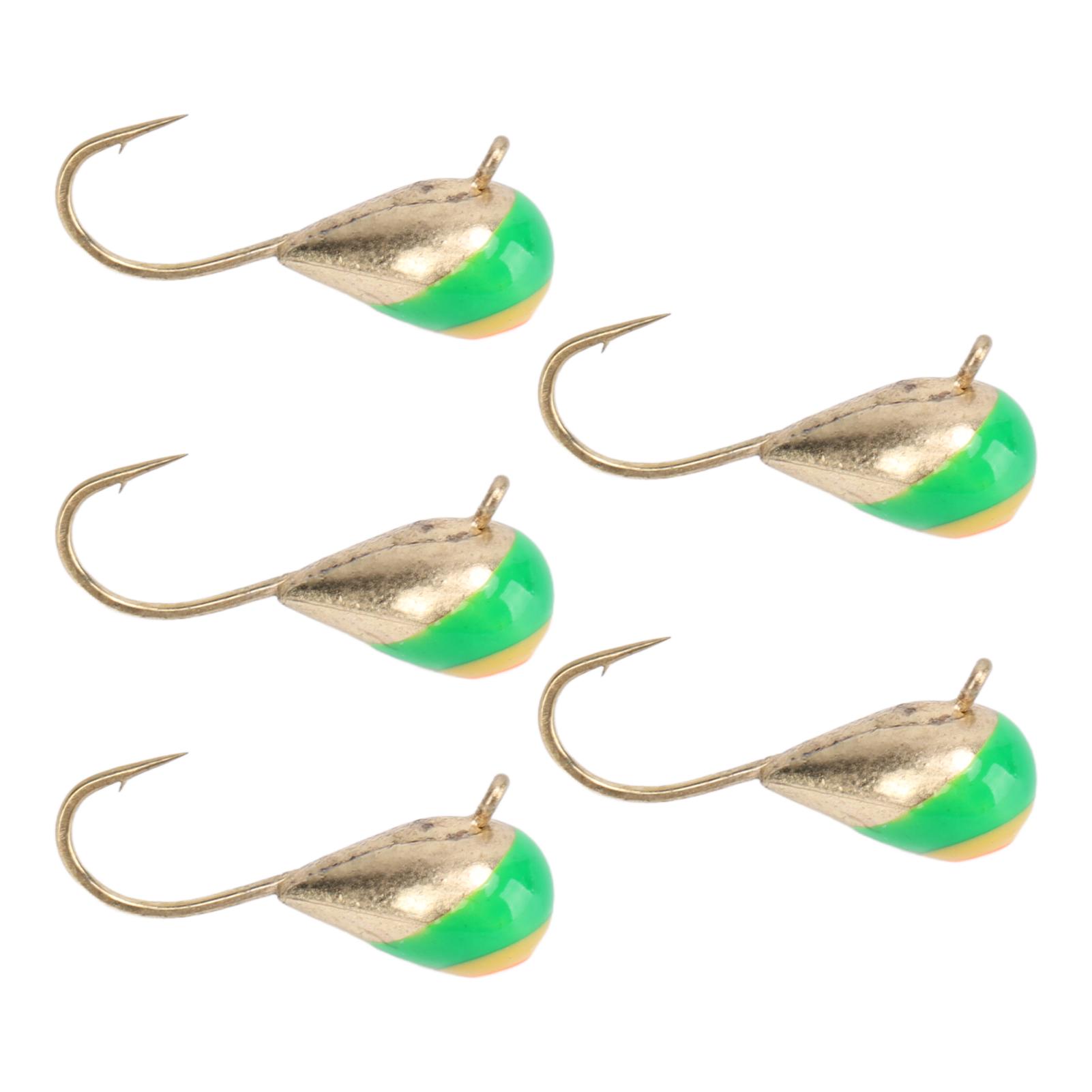 5PCS Ice Fishing Hooks High Carbon Fishing Jig Lures Set Outdoor Winter Fishing Gears for Freshwater Seawater 5MM
5PCS Ice Fishing Hooks High Carbon Fishing Jig Lures Set Outdoor Winter Fishing Gears for Freshwater Seawater 5MM