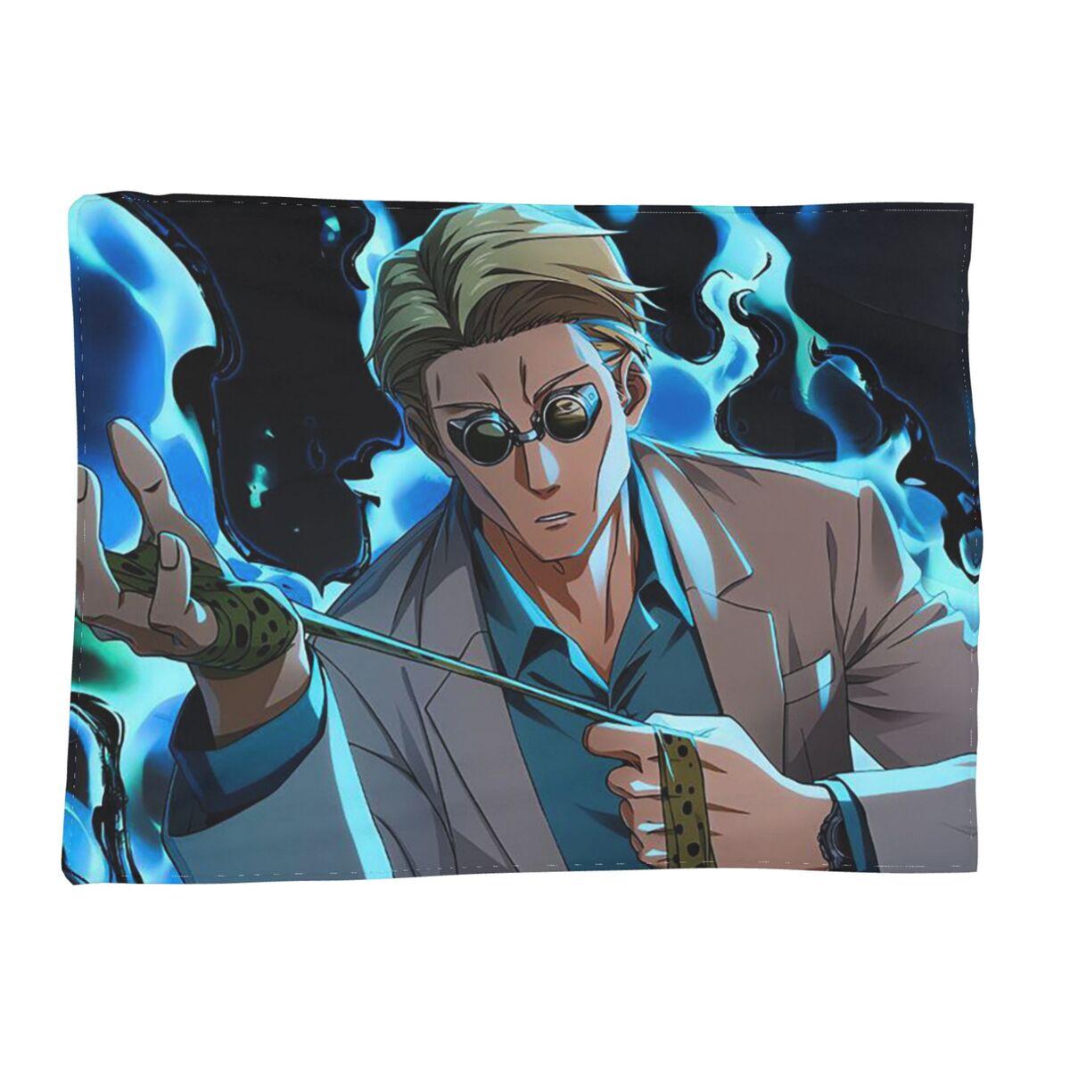 Nanami Kento Jujutsu Kaisen Blankets Soft Warm Flannel Throw Blanket Plush for Bed Living room Picnic Travel Home Sofa 80x120cm
Nanami Kento Jujutsu Kaisen Blankets Soft Warm Flannel Throw Blanket Plush for Bed Living room Picnic Travel Home Sofa 80x120cm