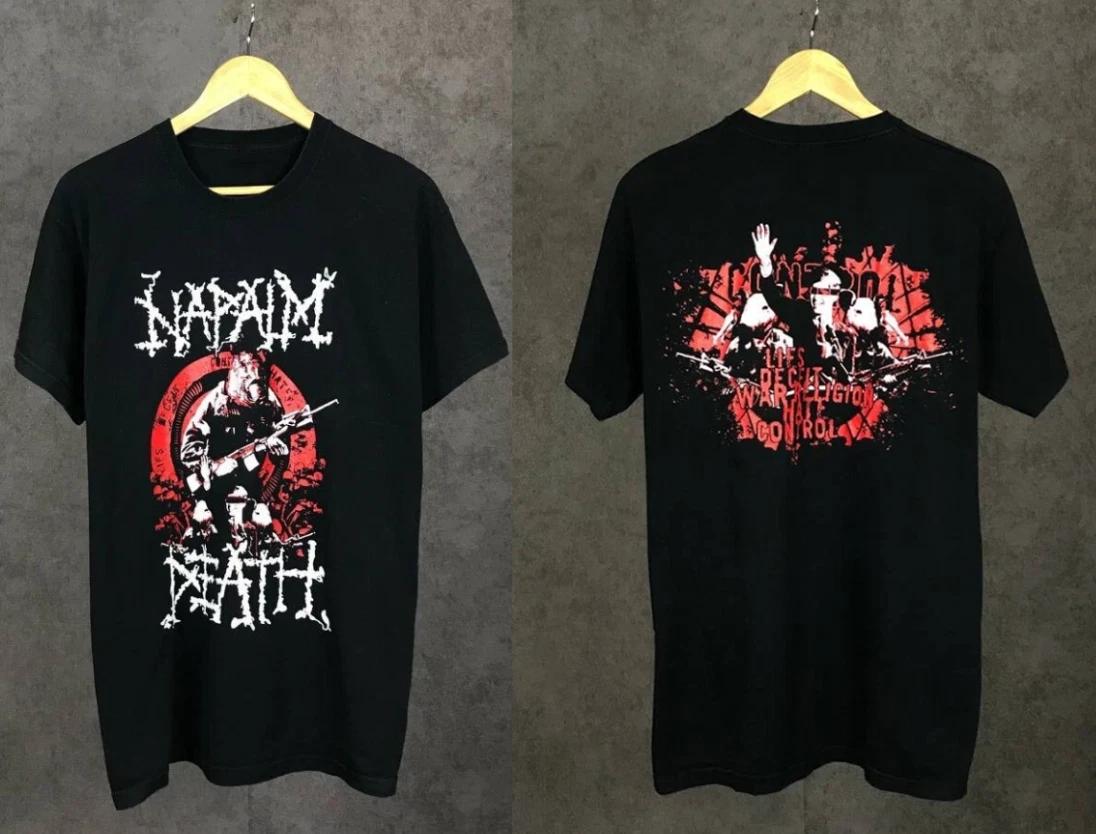 Napalm Death Metal Band T Shirt Classic Grindcore Graphic Tee Vintage Concert St 3XL
Napalm Death Metal Band T Shirt Classic Grindcore Graphic Tee Vintage Concert St 3XL