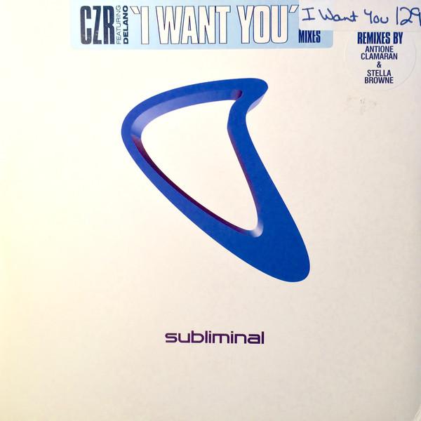 12inch Record CZR, DELANO - I Want You (UK Mixes) SUB48 Subliminal 2000 US Dance & Electronica Used
12inch Record CZR, DELANO - I Want You (UK Mixes) SUB48 Subliminal 2000 US Dance & Electronica Used
