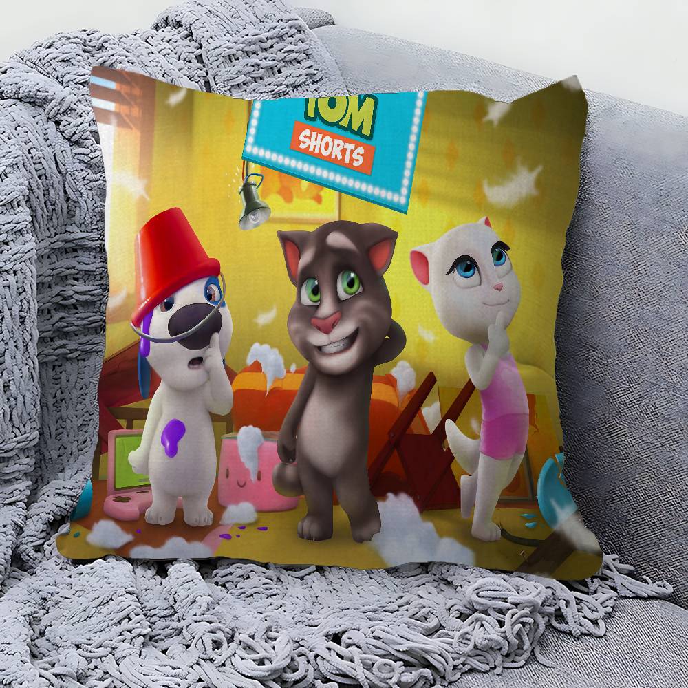 TTalking TTom And FFriends Pillow Cover for Bedroom Room and Living Room Sofa Decorative Cushion Cover 30x30 cm
TTalking TTom And FFriends Pillow Cover for Bedroom Room and Living Room Sofa Decorative Cushion Cover 30x30 cm