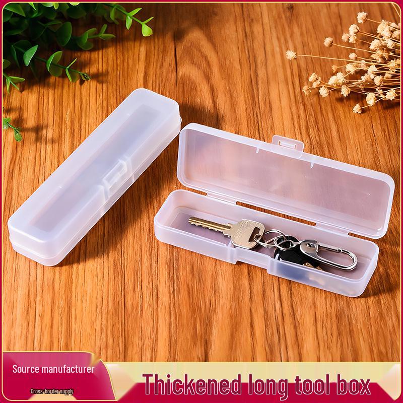 Clear Plastic Storage Box for Stationery, Art Supplies, and Cosmetics
Clear Plastic Storage Box for Stationery, Art Supplies, and Cosmetics