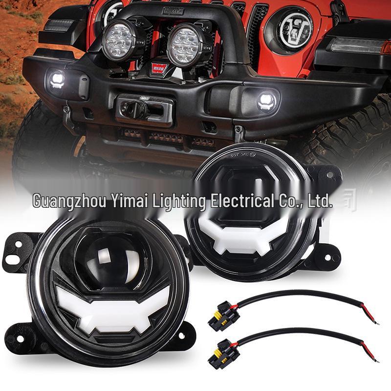 4-дюймовая 30 Вт лазерная противотуманная фара для Wrangler JL/JK/TJ - светодиодная модификация переднего бампера чёрный
4-дюймовая 30 Вт лазерная противотуманная фара для Wrangler JL/JK/TJ - светодиодная модификация переднего бампера чёрный