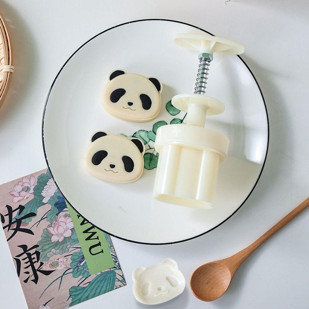 Hand-Press Panda Mooncake Mold Embossed Cookie Mold Cake Decoration Mung Bean Cake Mold Bakery
Hand-Press Panda Mooncake Mold Embossed Cookie Mold Cake Decoration Mung Bean Cake Mold Bakery