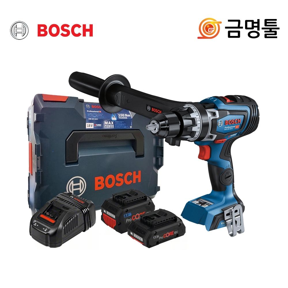 Аккумуляторная ударная дрель Bosch GSB18V 150C 18 В 8,0 Ач 4,0 Ач BL, функция определения угла двигателя, дрель + функция удара
Аккумуляторная ударная дрель Bosch GSB18V 150C 18 В 8,0 Ач 4,0 Ач BL, функция определения угла двигателя, дрель + функция удара