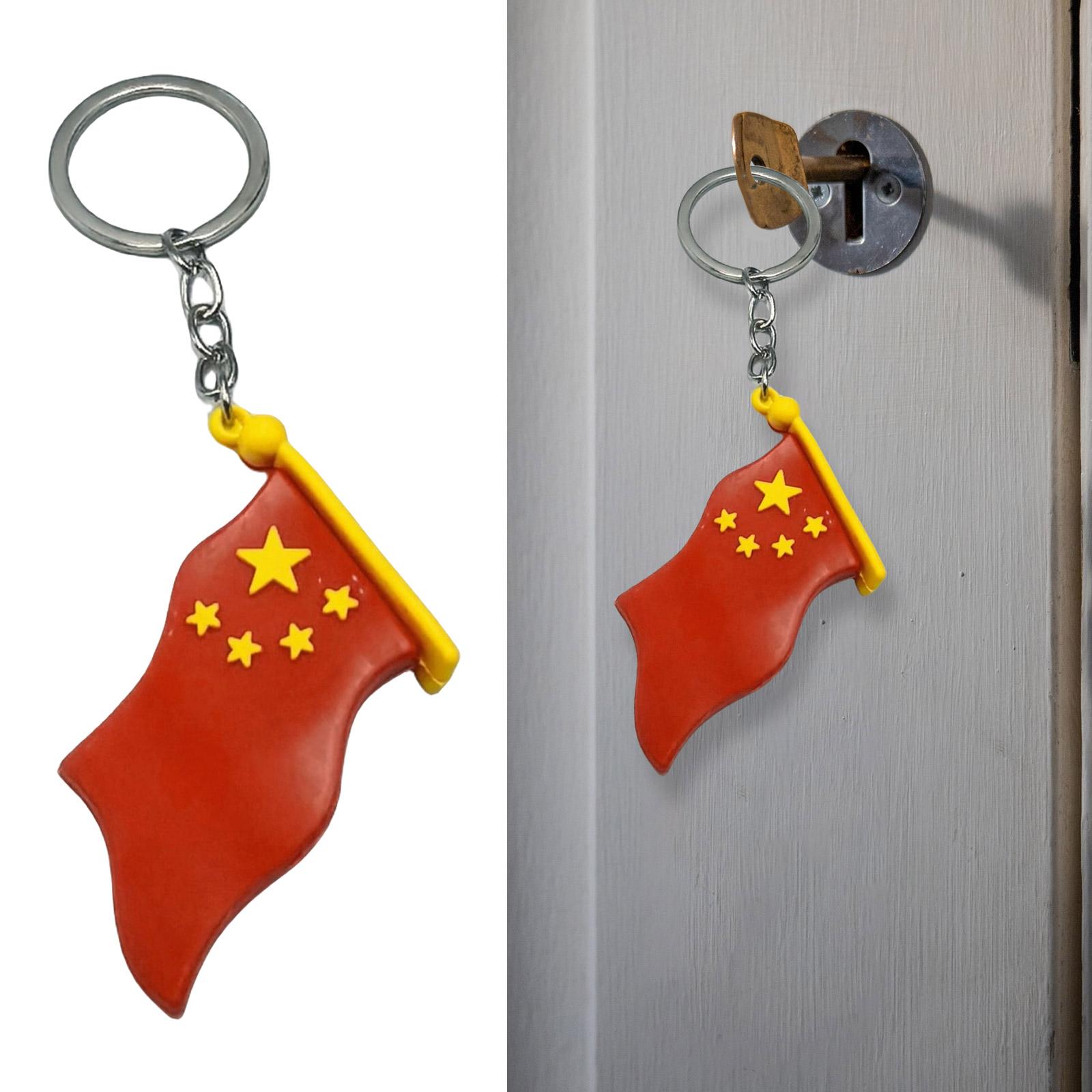 Patriotic Keychain Chinese National Flags Keychain Key Holder Heart Shaped Keychain Bag Charm for Daily Use and Travel C
Patriotic Keychain Chinese National Flags Keychain Key Holder Heart Shaped Keychain Bag Charm for Daily Use and Travel C