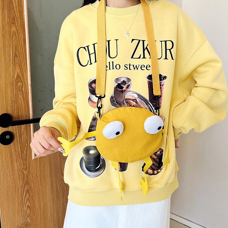 New Harajuku funny personality cartoon children s canvas shoulder messenger bag boys and girls casual travel change bag чорний
New Harajuku funny personality cartoon children s canvas shoulder messenger bag boys and girls casual travel change bag чорний