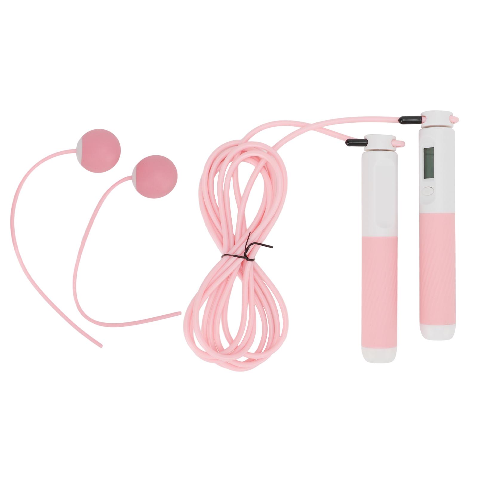 Jumping Rope with Smart Counter Adjustable Weight Cable Cordless 2 Modes Jumping Rope for Exercise Training Fitness
Jumping Rope with Smart Counter Adjustable Weight Cable Cordless 2 Modes Jumping Rope for Exercise Training Fitness