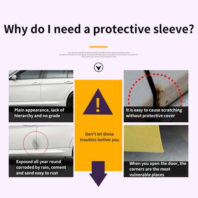 2pcs Car Front Door Corner Protector Anti-Collision Strip Silicone Guard Corner Protection Scratch Protector Crash Cover
2pcs Car Front Door Corner Protector Anti-Collision Strip Silicone Guard Corner Protection Scratch Protector Crash Cover