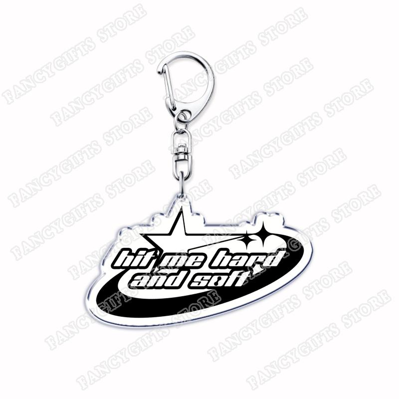 Popular HIT ME HARD AND SOFT STAR Keychains for Women Accessories Bag BE Ilomilo I Love You Bad Guy Keyrings Jewelry Fans Gifts
Popular HIT ME HARD AND SOFT STAR Keychains for Women Accessories Bag BE Ilomilo I Love You Bad Guy Keyrings Jewelry Fans Gifts