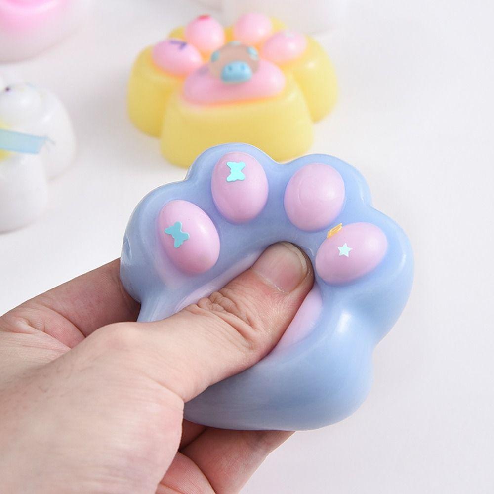 2pc/set Silicone Cat Paw Squeeze Toy Soft Cat Paw Pinch Toy Cartoon Fidget Toy Kids Tricky Doll style B
2pc/set Silicone Cat Paw Squeeze Toy Soft Cat Paw Pinch Toy Cartoon Fidget Toy Kids Tricky Doll style B