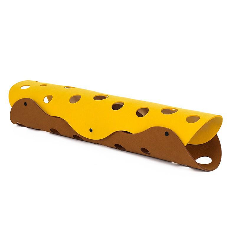 DIY Felt Two-Tone Foldable & Washable Cat Tunnel Toy in Egg Roll Shape 65*30cm (Standard)
DIY Felt Two-Tone Foldable & Washable Cat Tunnel Toy in Egg Roll Shape 65*30cm (Standard)