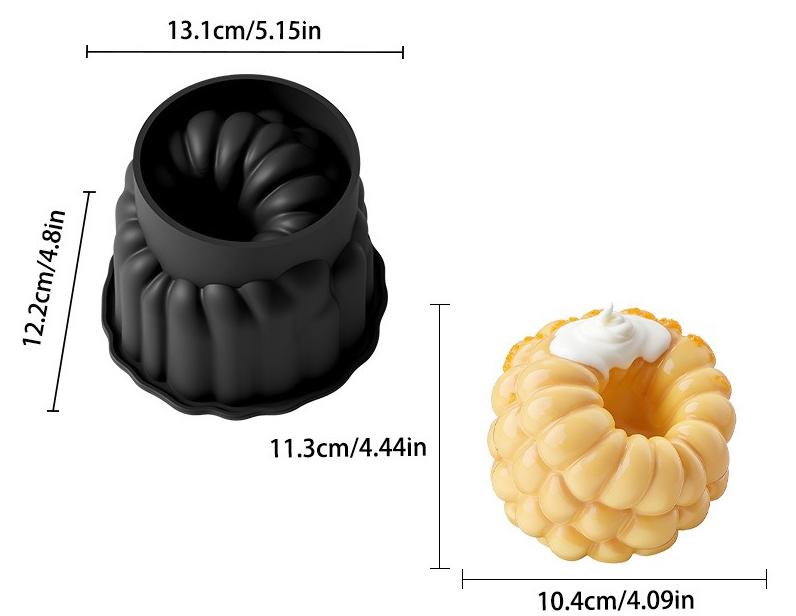 Raspberry Pastry Silicone Mold for Baking Fruit Cake Candy Chocolate Truffle French Dessert Ice Cream Mould Cake Decoration Mold чорний
Raspberry Pastry Silicone Mold for Baking Fruit Cake Candy Chocolate Truffle French Dessert Ice Cream Mould Cake Decoration Mold чорний