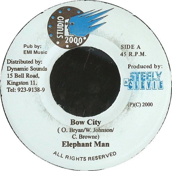7inch Record ELEPHANT MAN / POWERMAN - Bow City / Nuh Easy Fi Get NONE Studio 2000 2000 Jamaica Reggae, Ska & Dub Used
7inch Record ELEPHANT MAN / POWERMAN - Bow City / Nuh Easy Fi Get NONE Studio 2000 2000 Jamaica Reggae, Ska & Dub Used