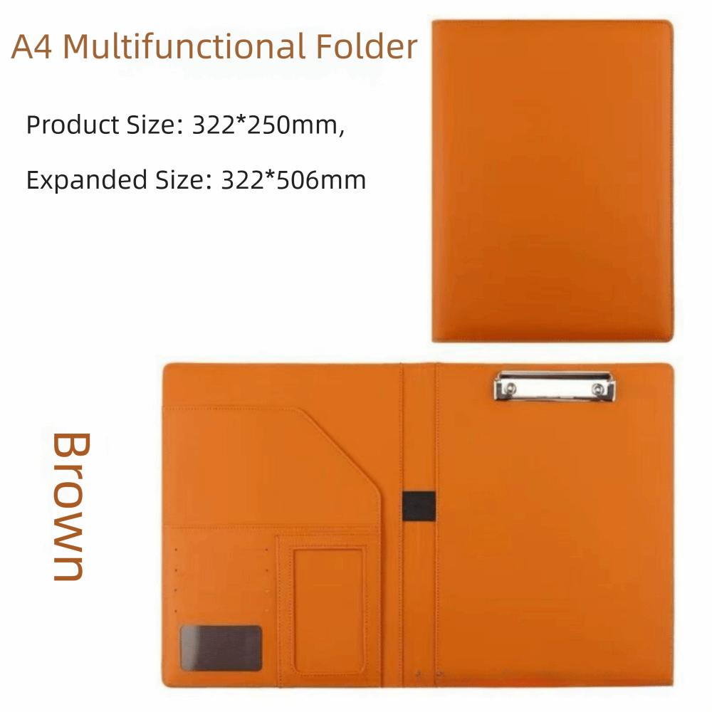 Multicolor A4 File Folder A4 Meeting Memo Book Multifunctional Folders Business Office коричневий
Multicolor A4 File Folder A4 Meeting Memo Book Multifunctional Folders Business Office коричневий