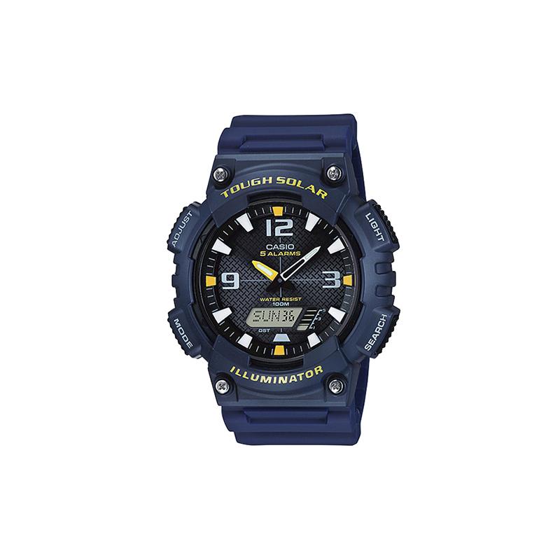 Casio YOUTH series - disc dual display, contrasting color street, solar power, classic pointer waterproof movement, quartz movement, resin AQ-S810W-2A чорний
Casio YOUTH series - disc dual display, contrasting color street, solar power, classic pointer waterproof movement, quartz movement, resin AQ-S810W-2A чорний