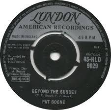 7inch Record PAT BOONE Beyond The Sunset Faithful Heart HLD9029 London Records 1959 UK Pop Used
7inch Record PAT BOONE Beyond The Sunset Faithful Heart HLD9029 London Records 1959 UK Pop Used