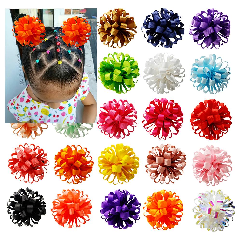 2pcc Spring Hair Accessories Grosgrain Ribbon Ball Flower Loopy Puffs Hair Bow Clip Round Loopy Hair Clip for Toddle Girls Size fits all
2pcc Spring Hair Accessories Grosgrain Ribbon Ball Flower Loopy Puffs Hair Bow Clip Round Loopy Hair Clip for Toddle Girls Size fits all