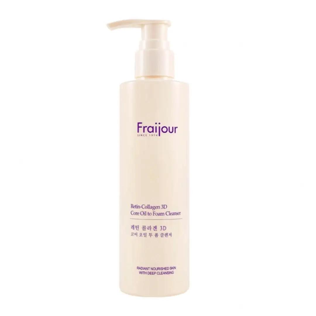 Hydrophilic cleansing oil-foam with collagen Retin-Collagen 3D Core Oil to Foam Cleanser Fraijour 210 ml
Hydrophilic cleansing oil-foam with collagen Retin-Collagen 3D Core Oil to Foam Cleanser Fraijour 210 ml