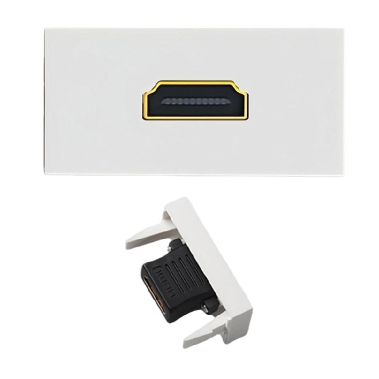 HDTV Female To Female Wall Outlet Pass Through HDTV Face Plate Socket Transmission Display Equipment Accessories
HDTV Female To Female Wall Outlet Pass Through HDTV Face Plate Socket Transmission Display Equipment Accessories