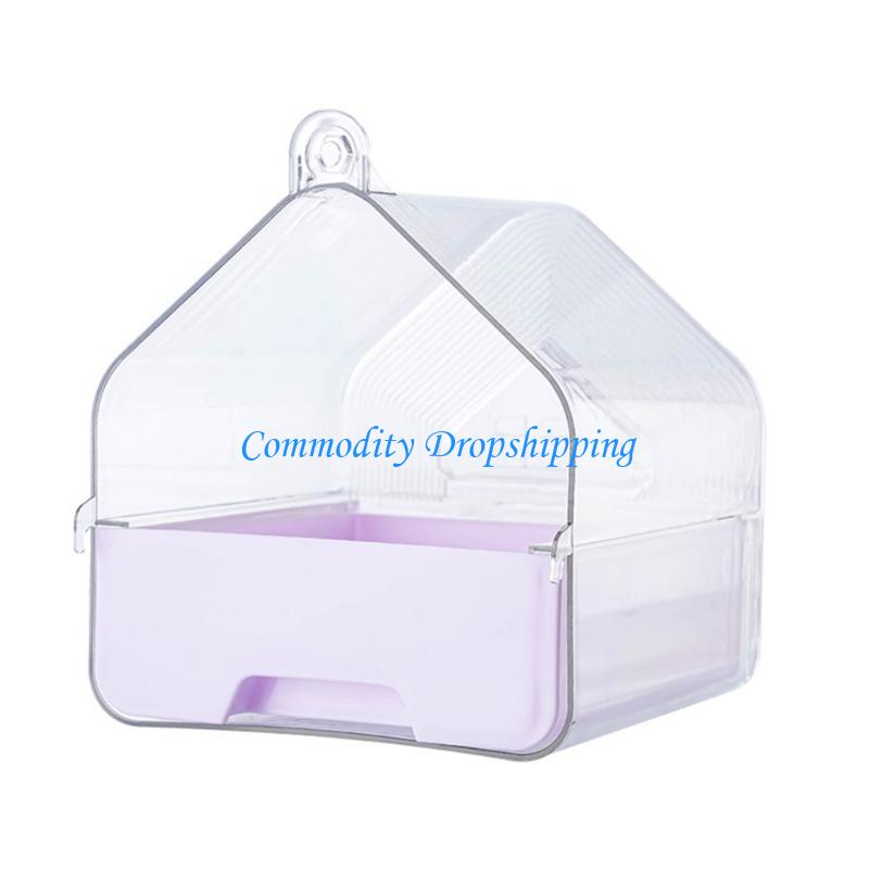 Y5JC Hanging Clear Bird Bathtub Bathing Box for Parrots with Convenient Drawer Bottom
Y5JC Hanging Clear Bird Bathtub Bathing Box for Parrots with Convenient Drawer Bottom