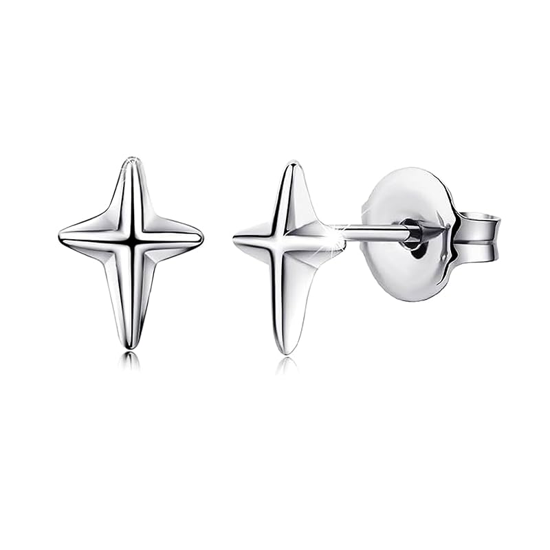 earrings men s Simple Silver 925 silver star stud earrings Compatible with metal allergies two pairs of earrings Popularity for both ears unisex
earrings men s Simple Silver 925 silver star stud earrings Compatible with metal allergies two pairs of earrings Popularity for both ears unisex
