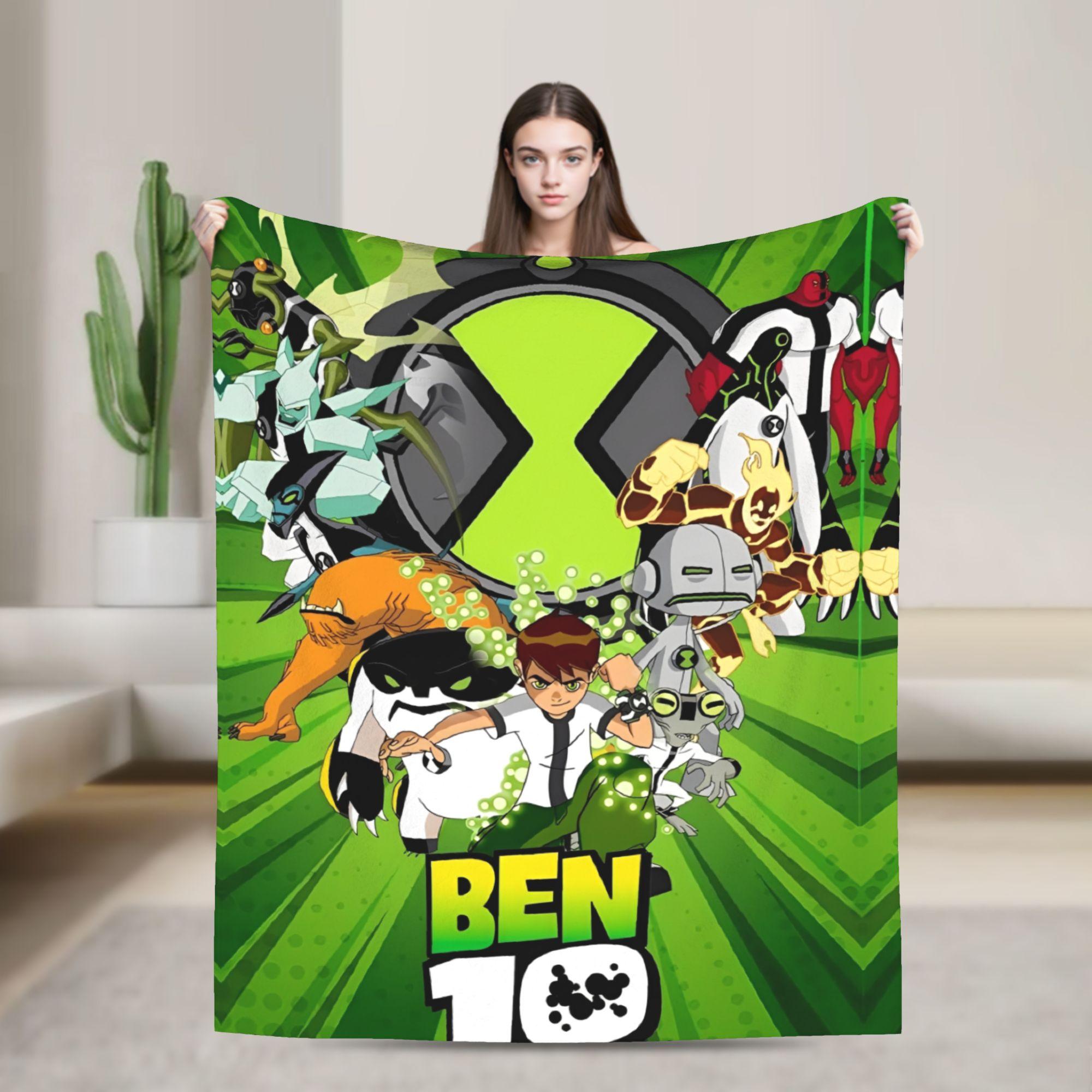 Ben 10 Omnitrix Unleashed Soft Warm blanket Travel Plush Bedding Throws Pattern Bedroom Flannel Bedspread Sofa Bed Cover 100x150cm
Ben 10 Omnitrix Unleashed Soft Warm blanket Travel Plush Bedding Throws Pattern Bedroom Flannel Bedspread Sofa Bed Cover 100x150cm